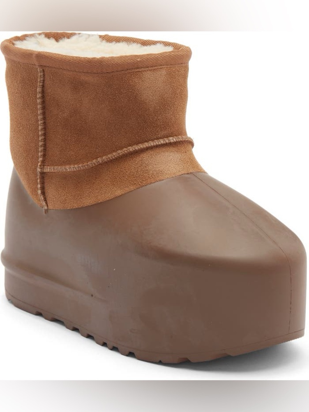 UGG Classic Mini Pumped Molded boots in chestnut size 9 women’s